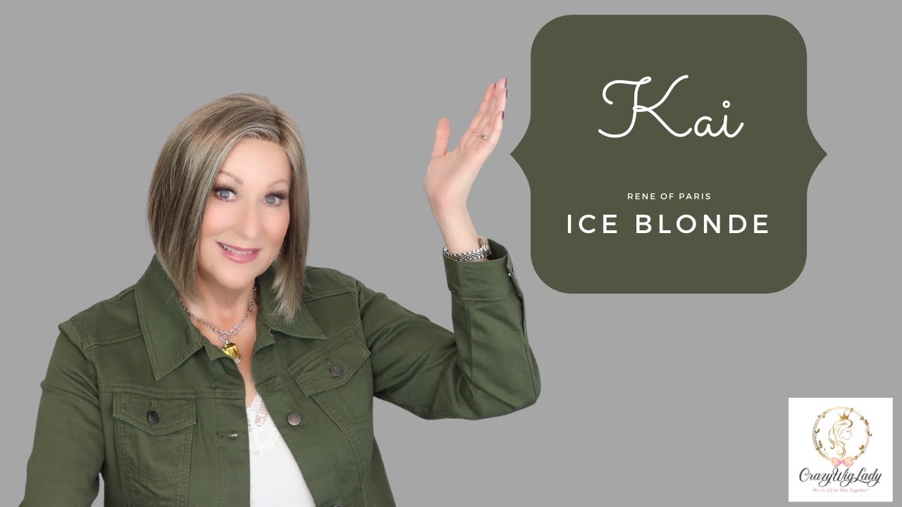 Распаковка: обзор парика Rene of Paris KAI | ICE BLONDE | Сравнение с париком Estetica Designs Ja...