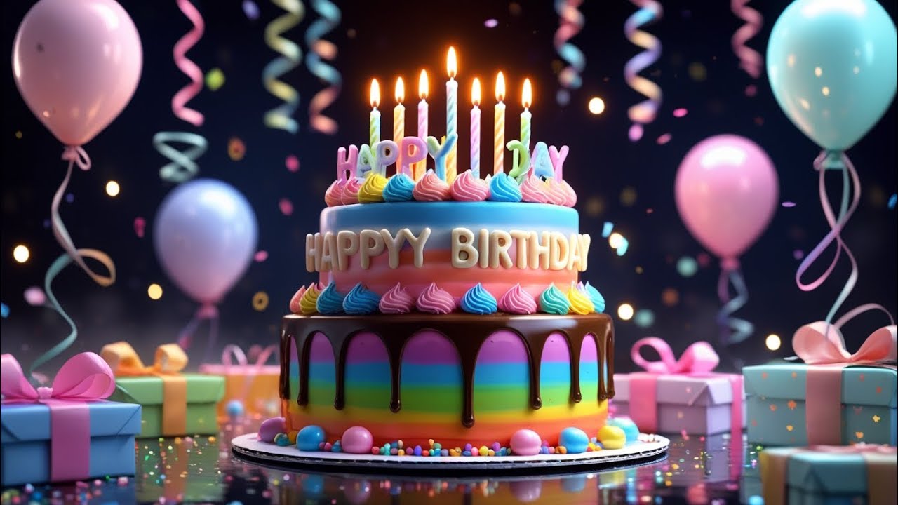Happy Birthday to You 🎂 | Ultimate Viral Birthday Celebration Song | Party Vibes, Cake, Candles  🥳