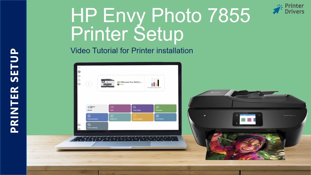 HP Envy Photo 7855 Setup | HP Envy Photo 7855 Driver | HP Envy 7855 Wireless setup