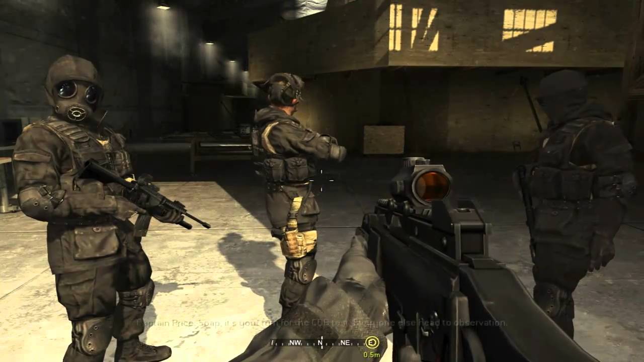 Call of Duty 4 - Modern Warfare - F.N.G - Mission 1 - Walkthrough