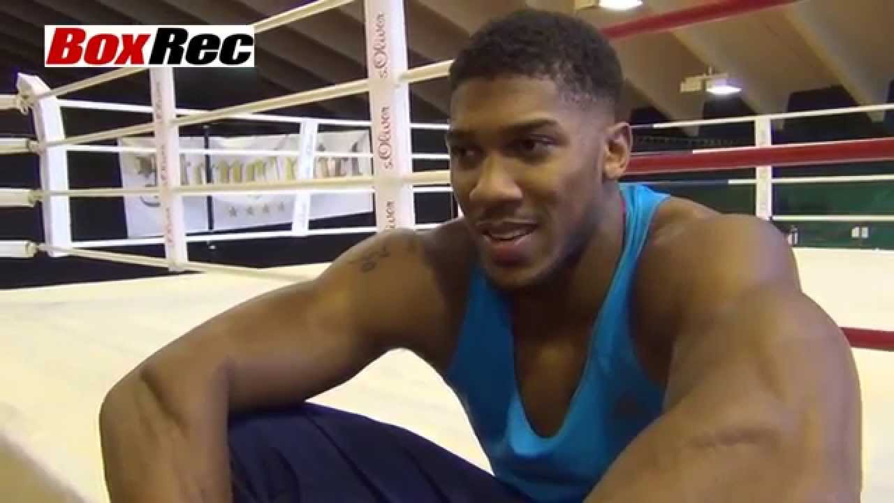 Anthony Joshua MBE at Klitschko Camp, Austria, 17th August 2014