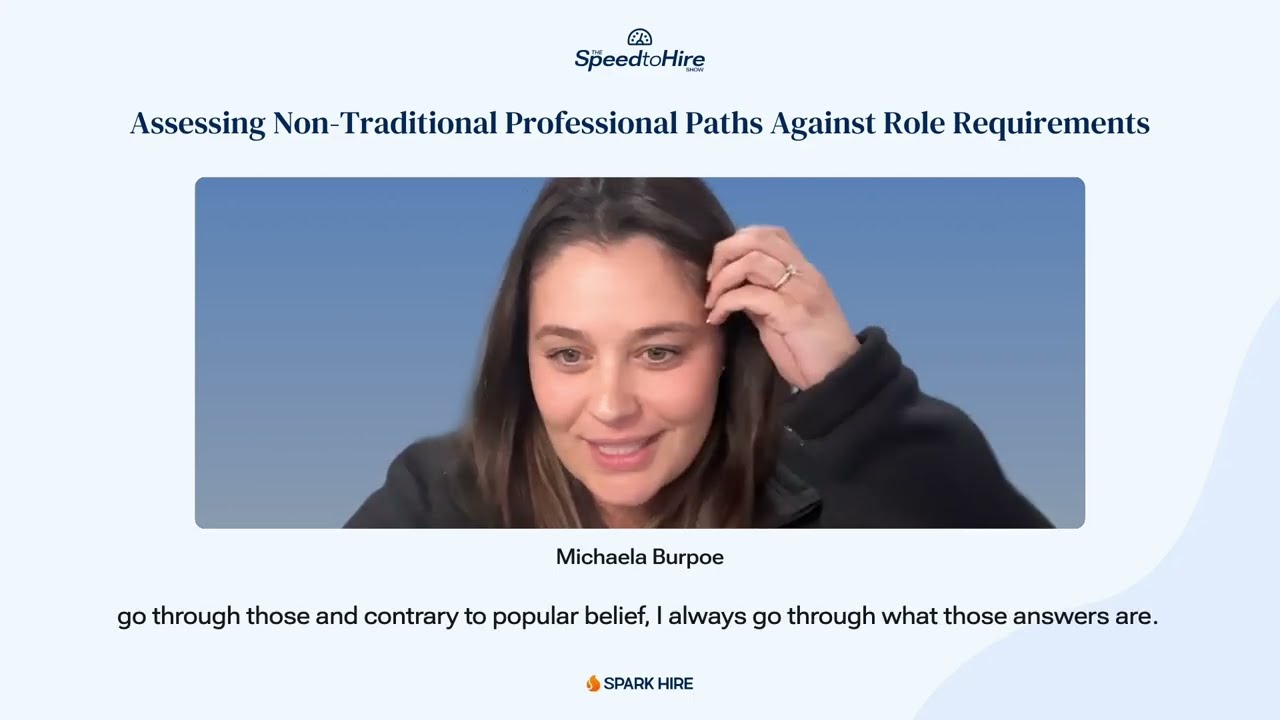 Assessing Non-Traditional Professional Paths Against Role Requirements