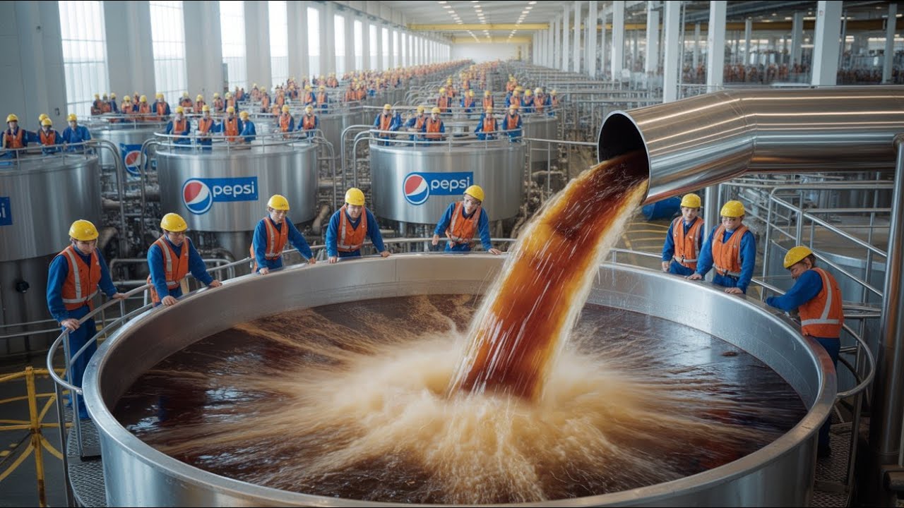 This Factory Makes 100,000 Pepsi Cans an Hour — You’ll Never Drink It the Same