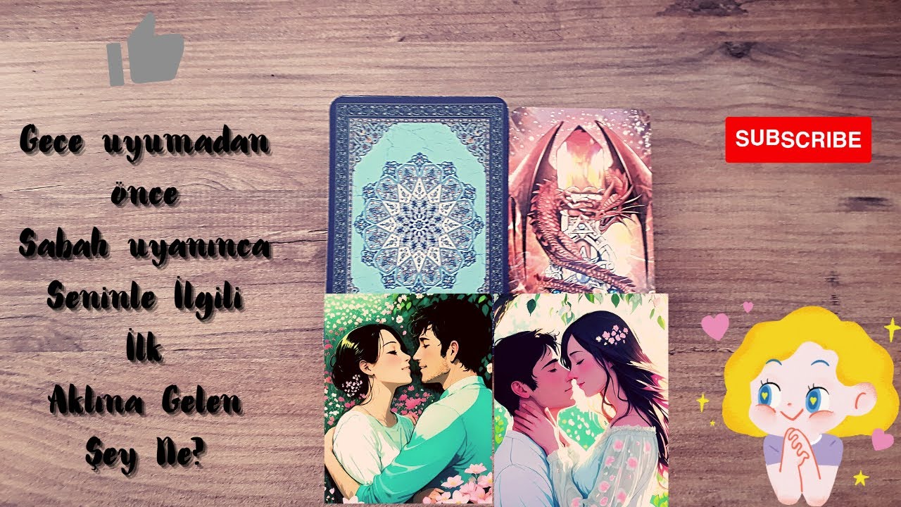 Gece Uyumadan Önce Sabah Uyandığında Seninle İlgili İlk Düşündüğü Şey Ne? #tarot #desteseç