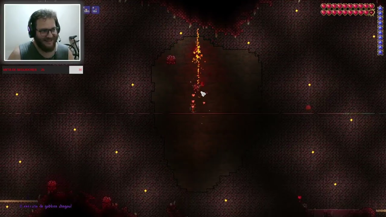 Série Terraria #10.1 - Continuação: Novo mapa, mesmas burrices