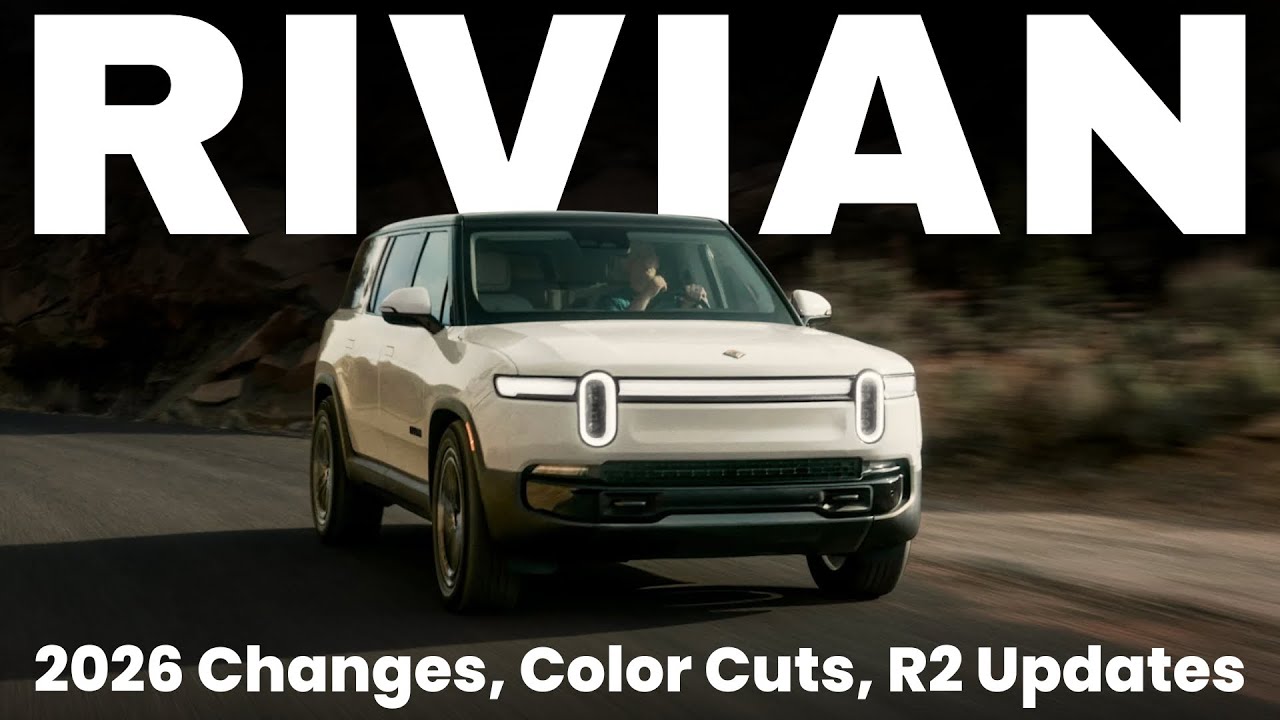 Rivian 2026 Surprises: Missing Colors, Charging Changes, and R2 Teaser!