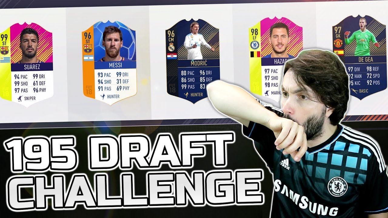 195 DRAFT CHALLENGE! FIFA 18 Ultimate Team