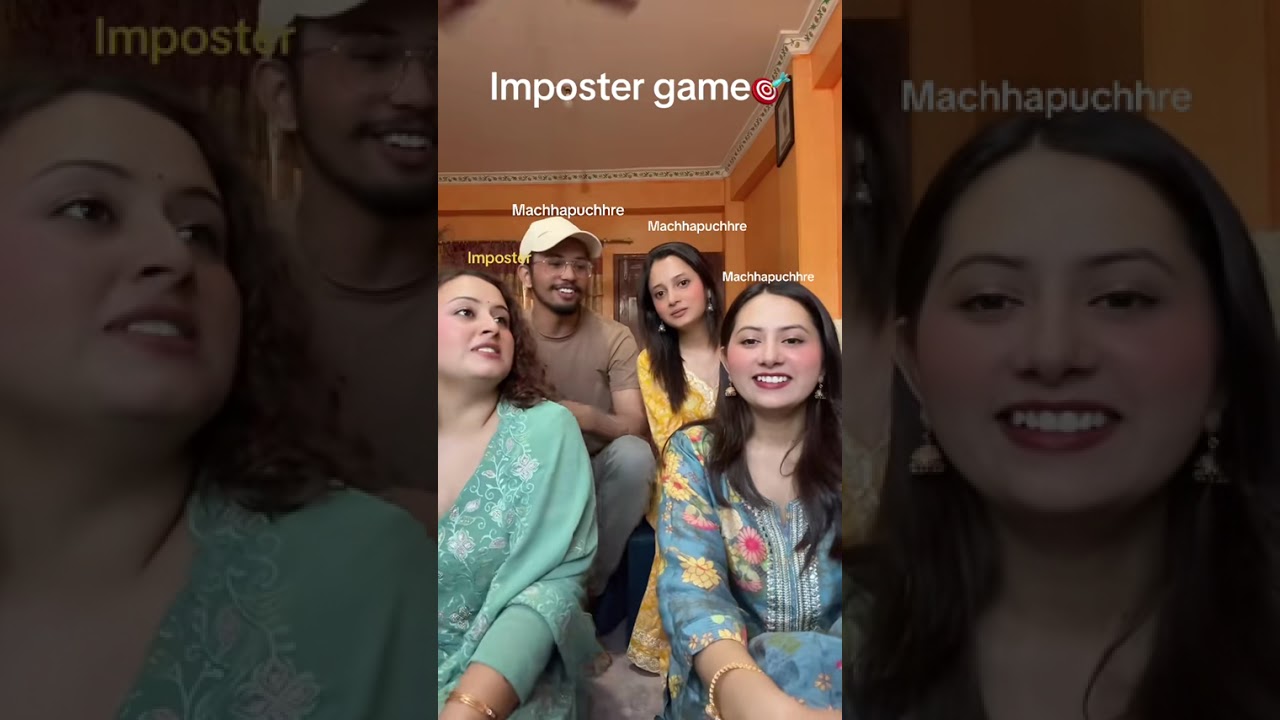 Imposter Game with Sisters & Brothers 🎭😂 | Fun Family Game Night | Who Is the Imposter?