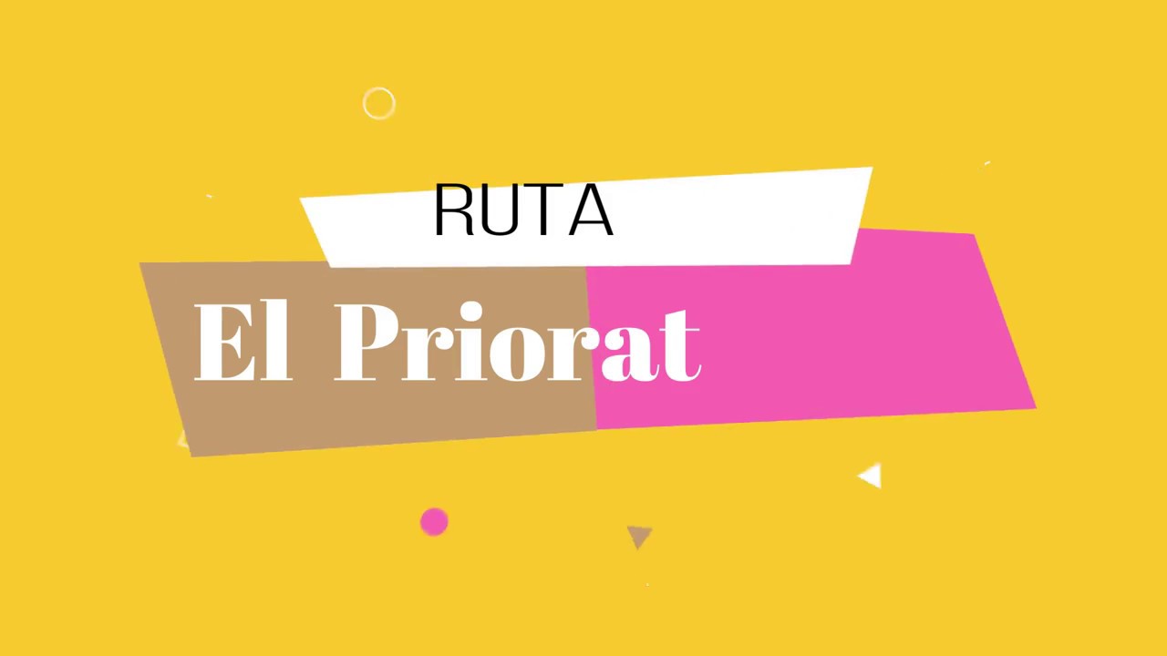 Ruta  El Priorat  Octubre 2017