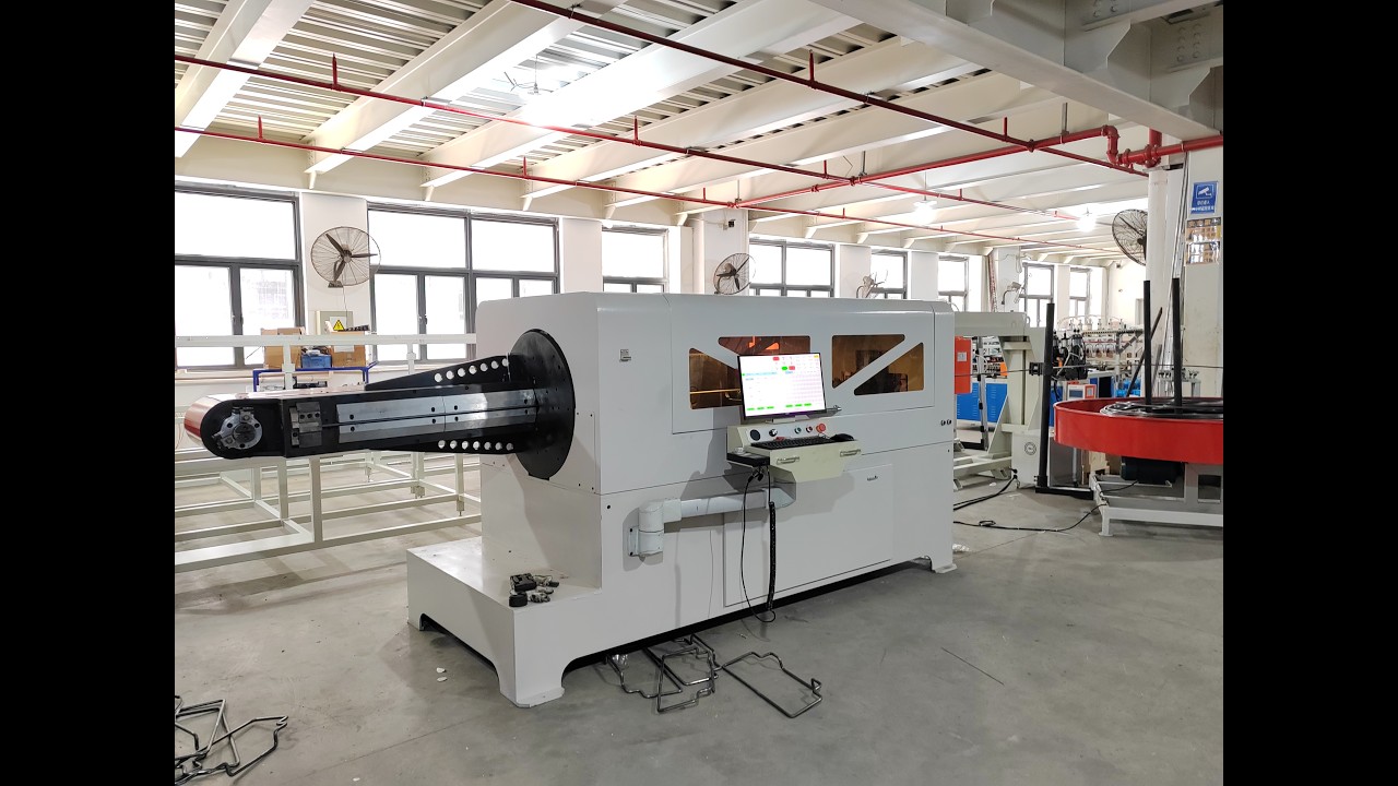 High Stablity & Efficiency 3D CNC Ø6-12mm Wire Bending Machine for Auto Parts