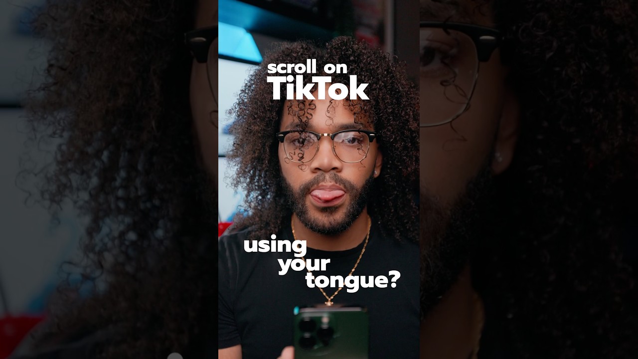 You can scroll using your tongue?! iOS 26