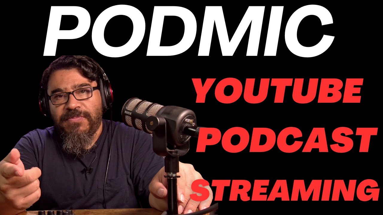 RODE PODMIC: El micrófono definitivo para Streaming, Podcast y Youtube (2024)