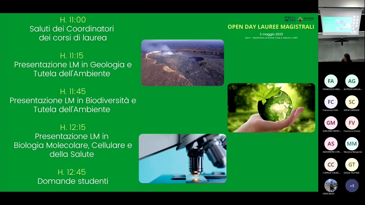 Open Day di presentazione delle lauree magistrali 2023