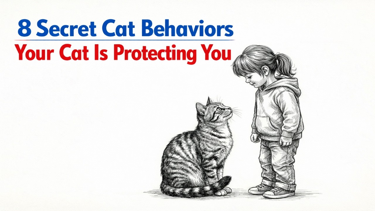 8 Secret Cat Behaviors | Your Cat Is Protecting You According to Feline Language