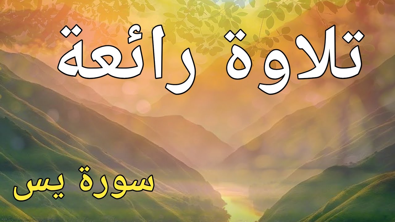 سورتي يس وصفات