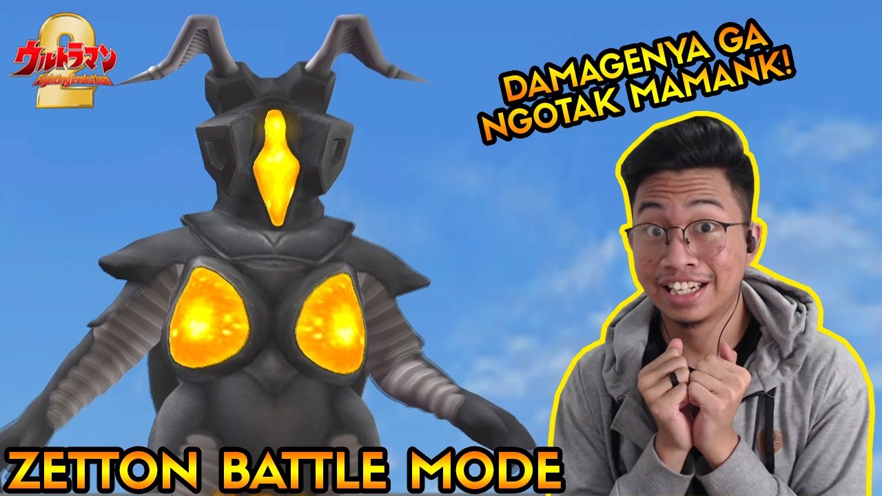 ZETTON DAMAGENYA TERLALU OP!! SEKALI SERANG DOANG!! [Ultraman FE2 Battle Mode]