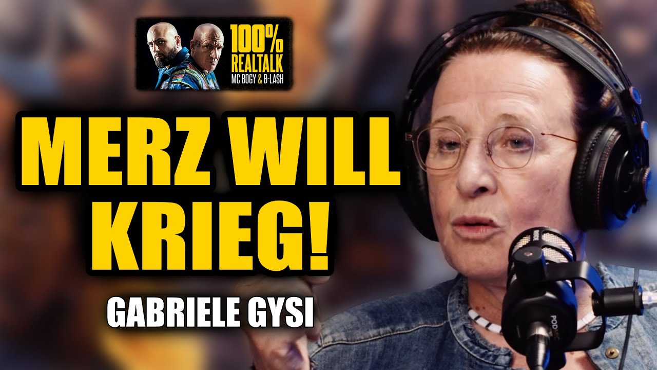 GABRIELE GYSI | WW2 | Merz | Weidel | DDR | Gregor Gysi | Woke Agenda | Russland