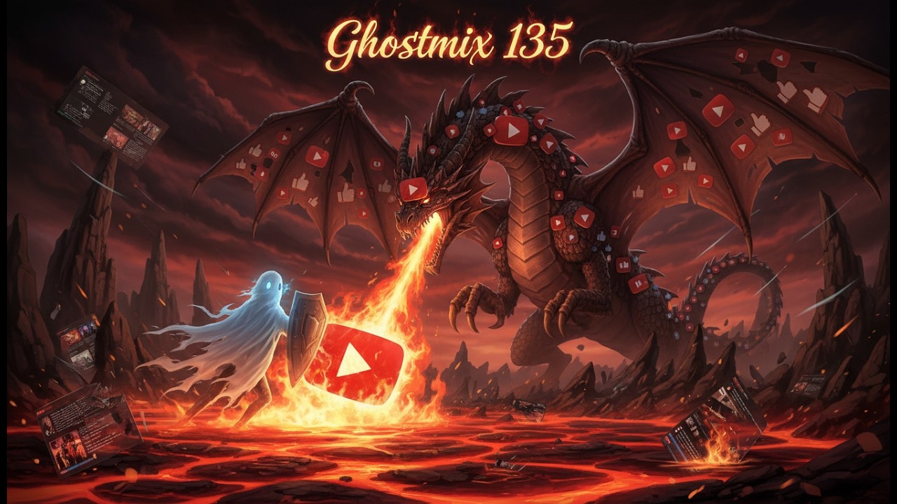 Ghostmix 135 More Chill Drum & Bass For You Another Mix Too Pull You Through The Fire!