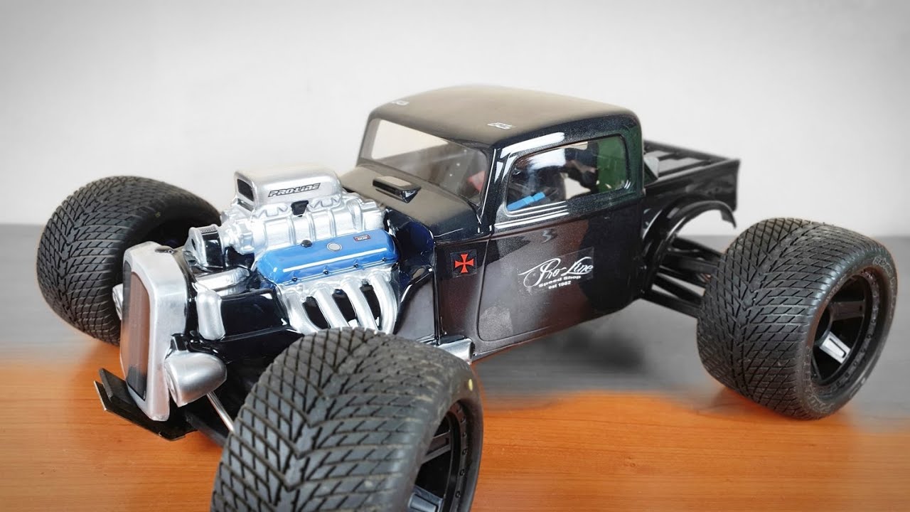 Traxxas E-revo Erevo  2.0 Pro-Line Racing Rat Rod Proline RC Hot Rod