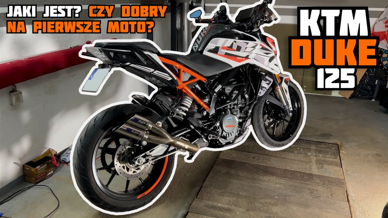 #53 KTM DUKE 125 - FENOMENALNY - opinie, jazda, wygoda, jakość - MOTOPATRYK -