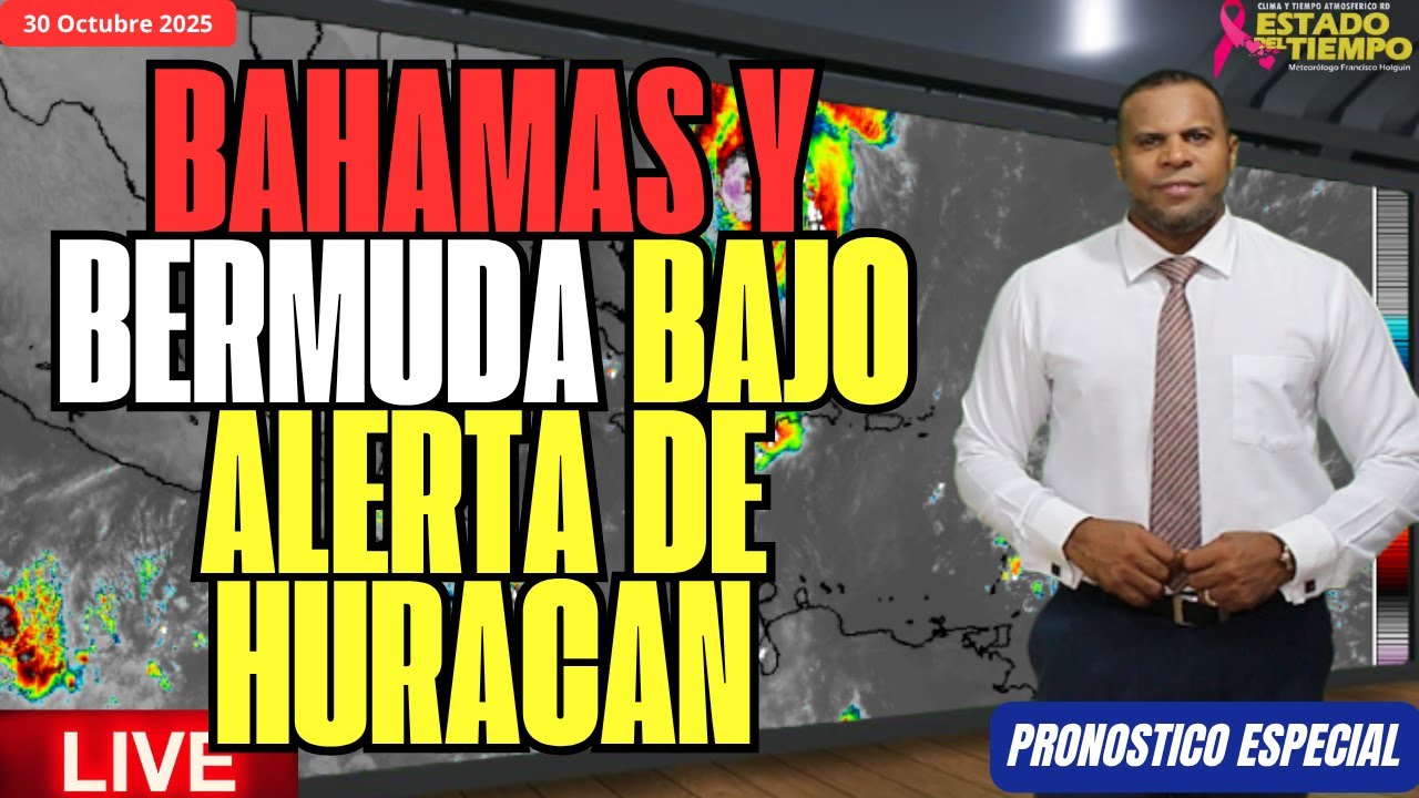 ALERTA EN LAS BAHAMAS Y BERMUBDA. HURACAN MELISSA COMO CATEGORIA 2