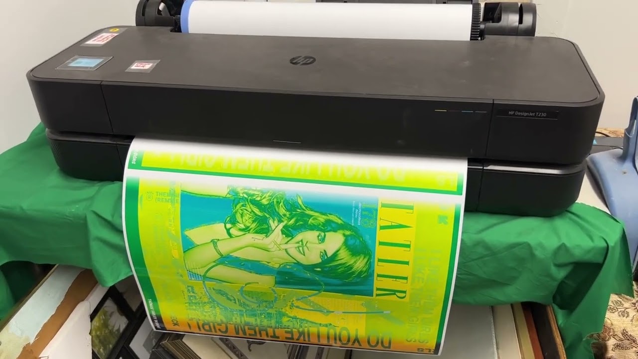 Working With My Two HP Design Jet Printers