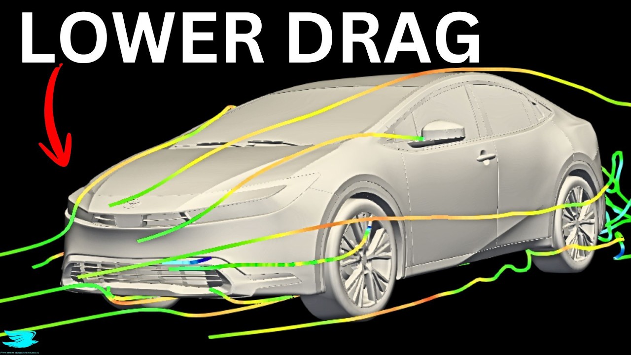 Как легко уменьшить аэродинамическое сопротивление Prius