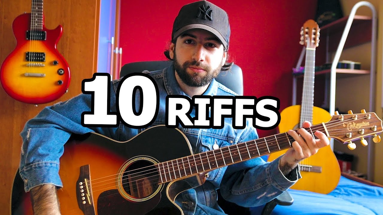 10 RIFFS ROCK IN VERSIONE ACUSTICA!