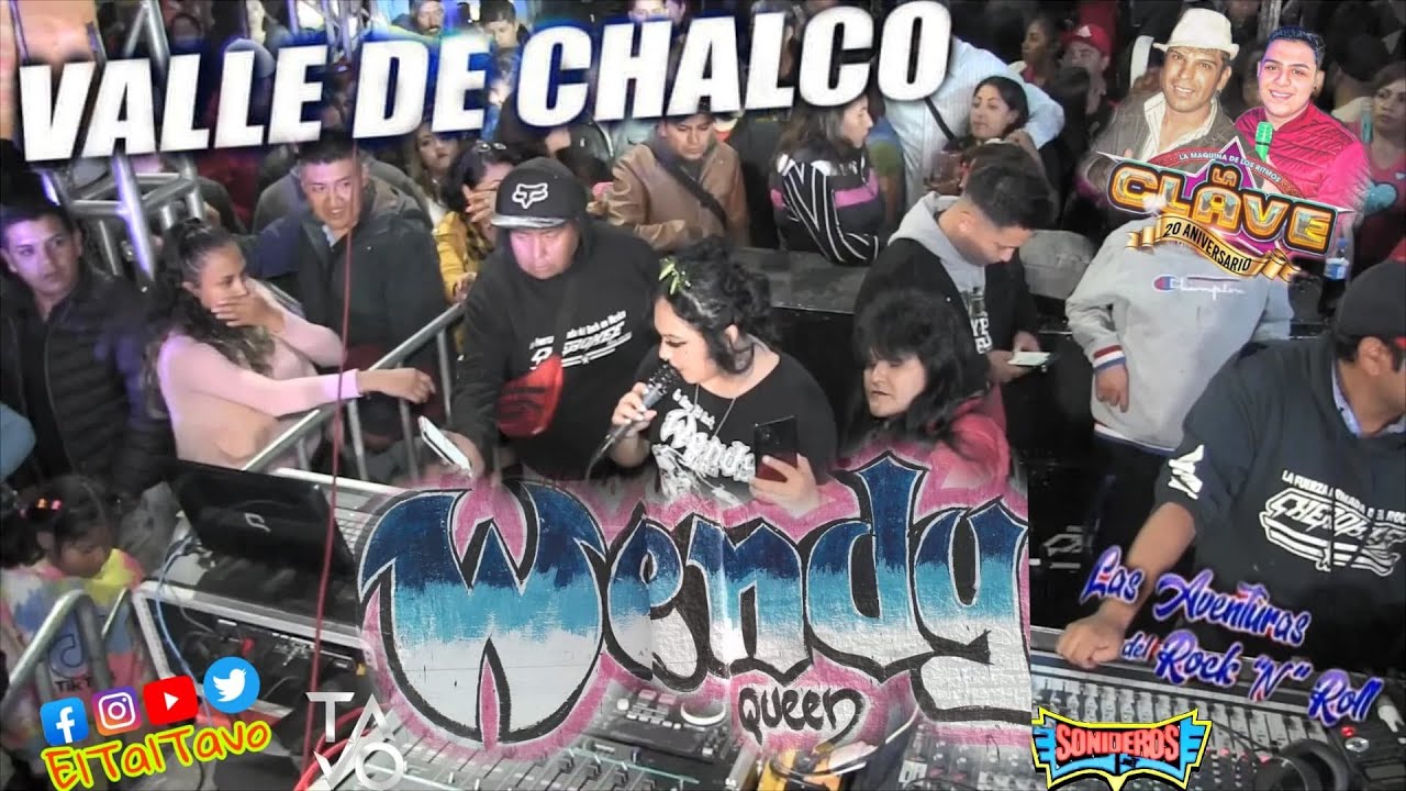 😎La reina del Rock Wendy Queen🧡Valle de Chalco🔥20 aniversario Sonido LA CLAVE🥳Set Completo🌟26/Ago/22