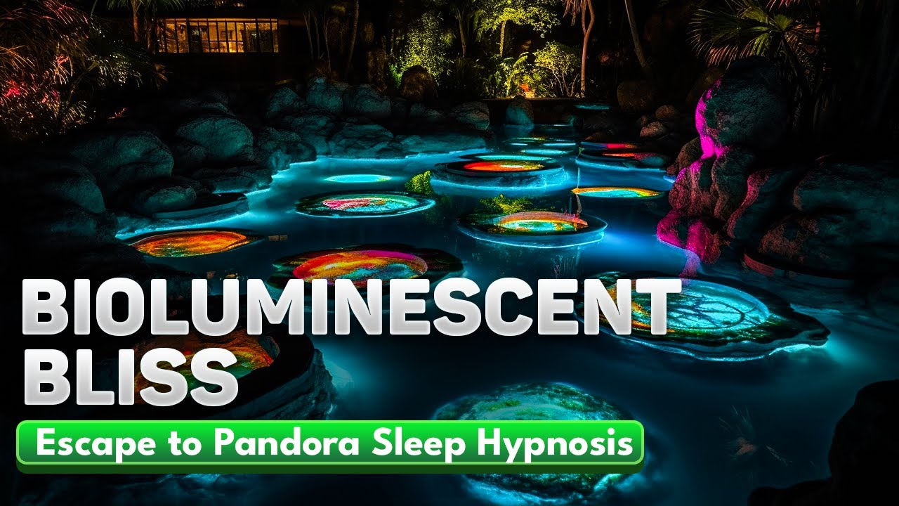 Sleep Fast With Black Screen Hypnosis: Pandora At Night Ambience