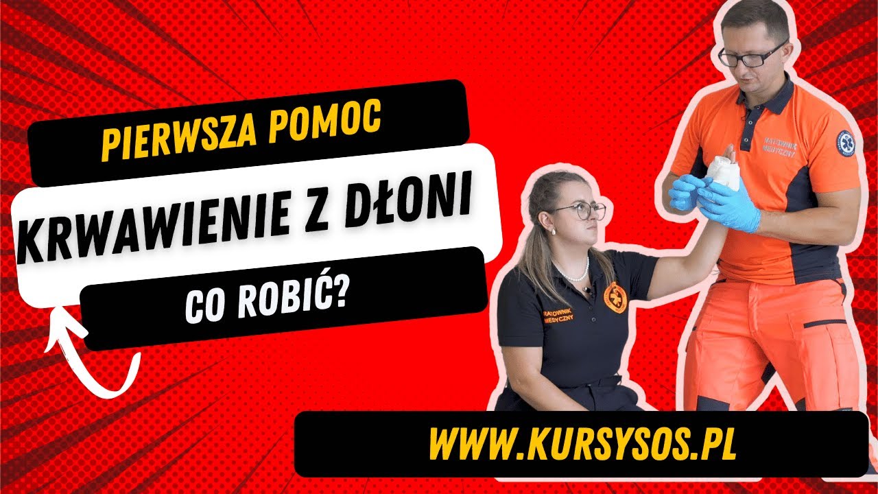 Krwawienie z dłoni #pierwsza pomoc