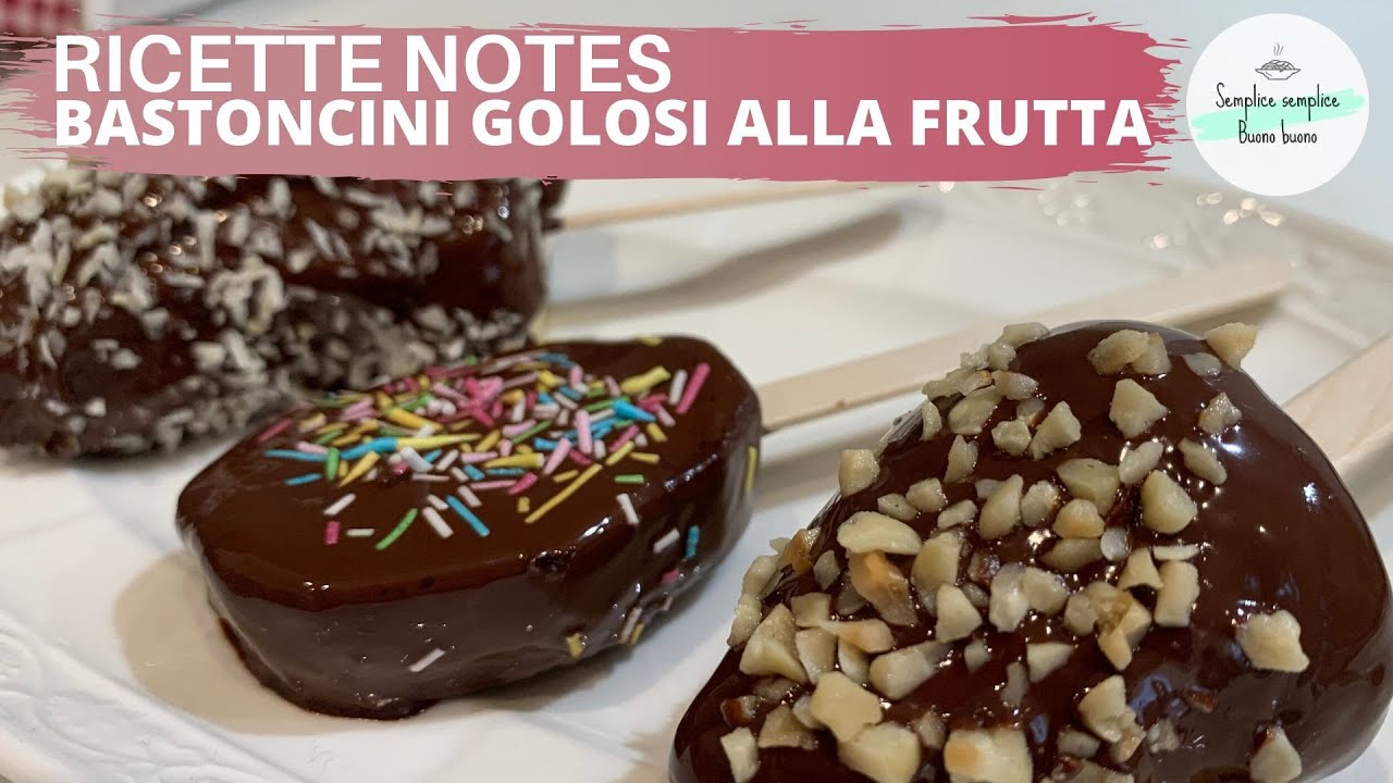 Bastoncini Golosi alla Frutta | Merenda Sana, Veloce e Leggera