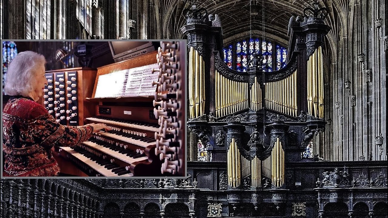 arr. Bish | NEARER MY GOD TO THEE | Diane Bish at King's College Chapel in Cambridge, England