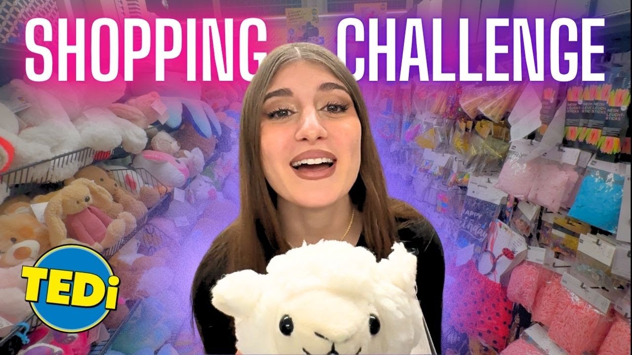 SHOPPING CHALLENGE da TEDI😍Se costa meno di…LO COMPRO!😱
