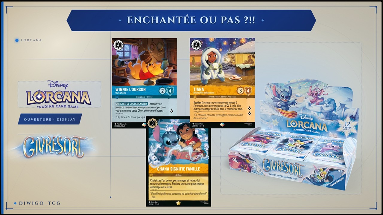 LORCANA - Que me réserve cette display GIVRESORT !!! #lorcana  #disney