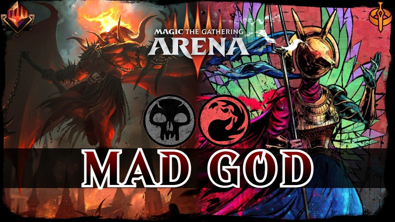 RAKDOS MAD GOD | MTG Arena Rakdos MYTHIC RANK Anti Meta Menace HOBBIT Standard Deck