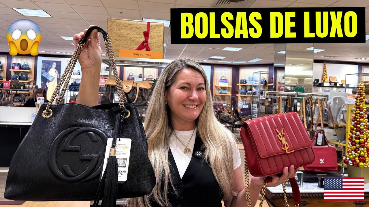 BOLSAS de LUXO SEMI-NOVAS em ORLANDO: Louis Vuitton, Gucci, Prada, Dior e Muito Mais! ⭐👜