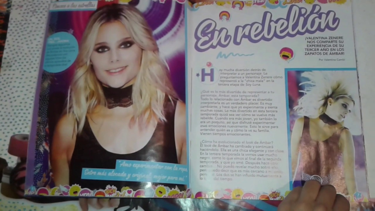 REVISTA #25 SOY LUNA (MÉXICO)