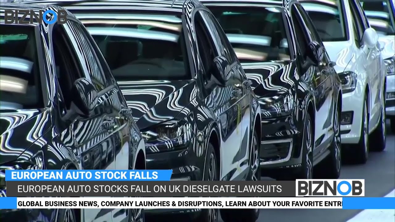 European auto stocks falls on UK diesel gate lawsuits