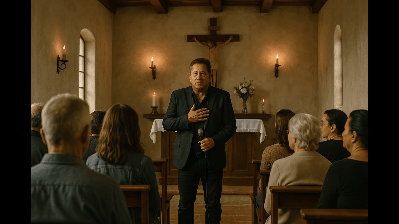 Leonardo entra em capela simples no interior&mdash;e o que ele fala diante do altar deixa todos arrepiados