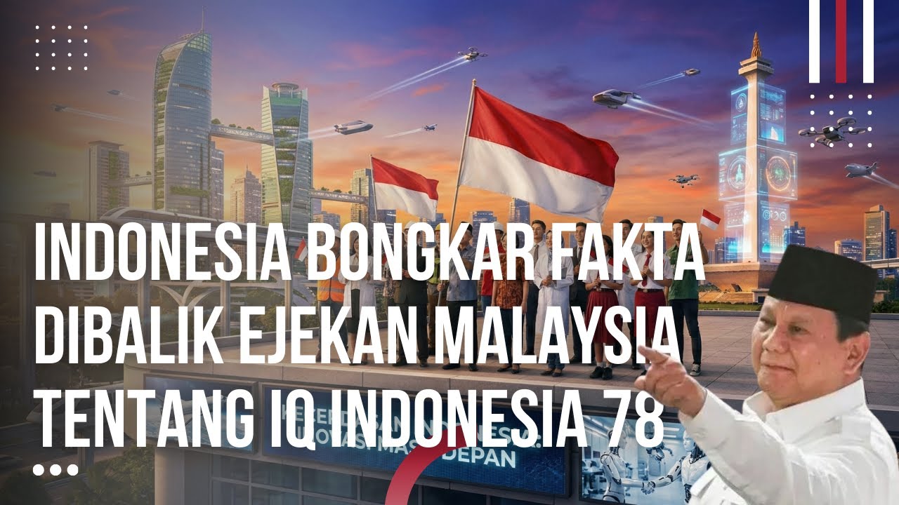 Indonesia Serang Balik Ejekan Netizen Malaysia IQ Indonesia 78, Bongkar Fakta Sebenarnya!