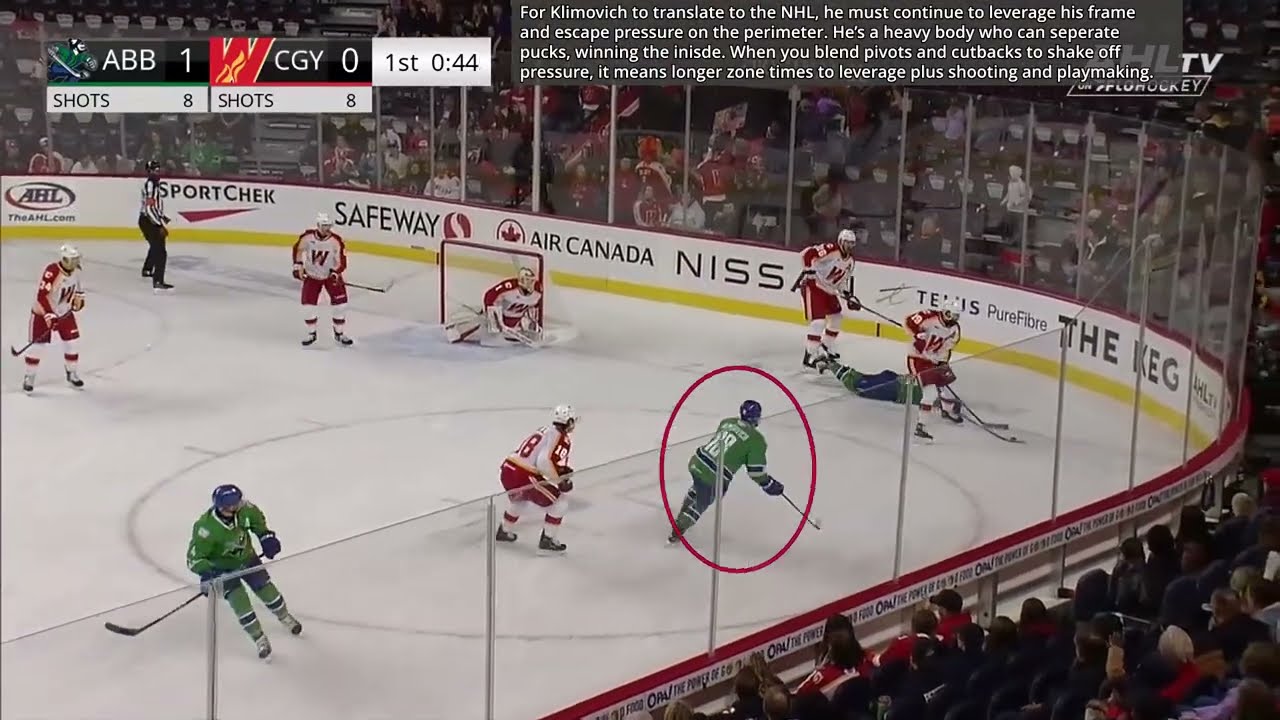 Danila Klimovich - Physical game, evasion, and perimeter play - Canucks Prospect