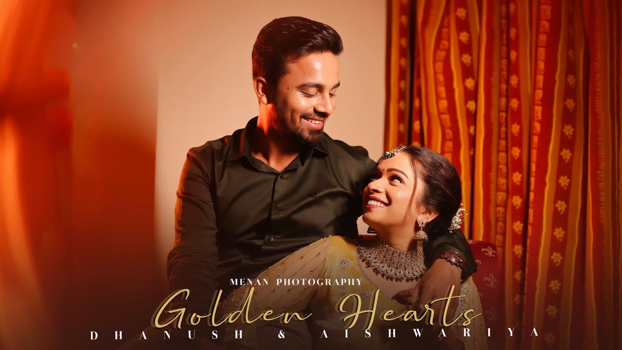 Golden Hearts | Dhanush & Aishwariya | Menan Studio | Engagement Ceremony