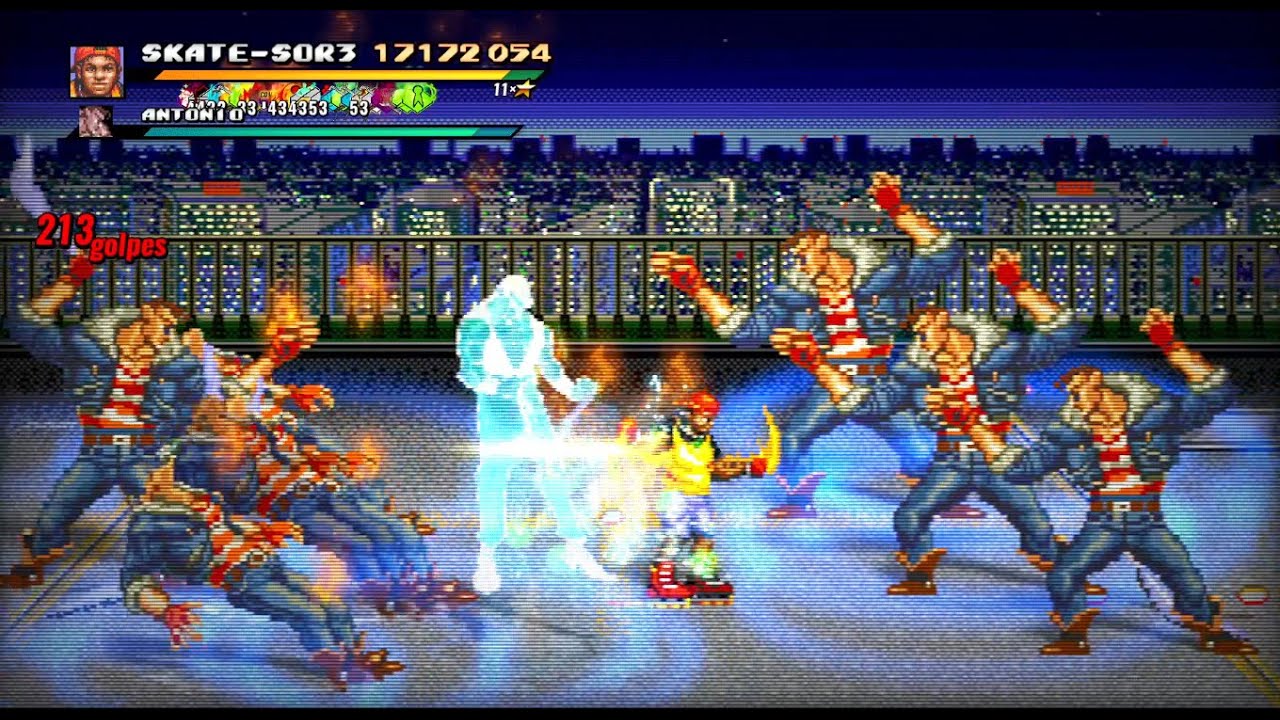 Streets Of Rage 4 - Skate SOR3 Survival Weekly 34 World Record (Level 97)