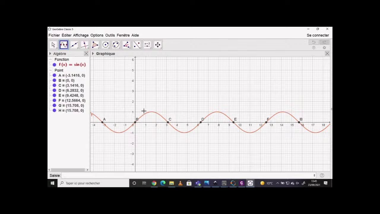 Math 1BSI : Octave et Geogebra