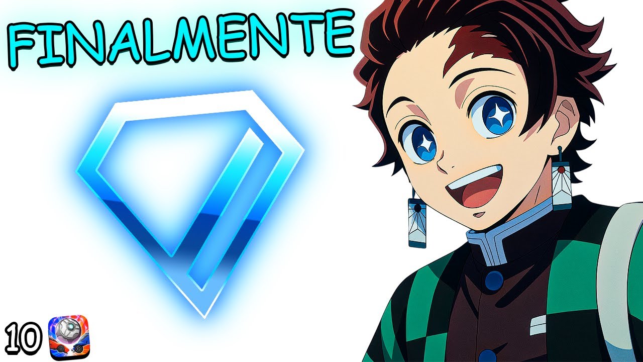 DIAMANTE no ROCKET LEAGUE DE CELULAR!