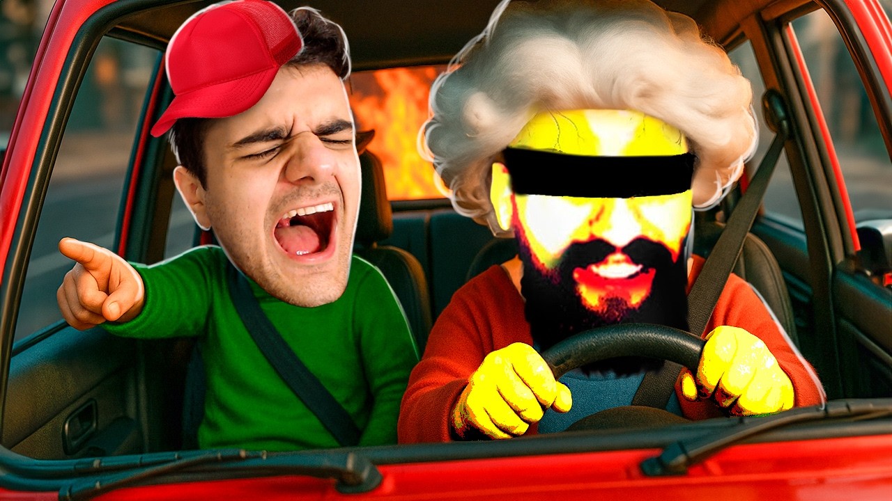 SÓ UM DE NÓS ENXERGA A RUA E O OUTRO DIRIGE - Backseat Drivers