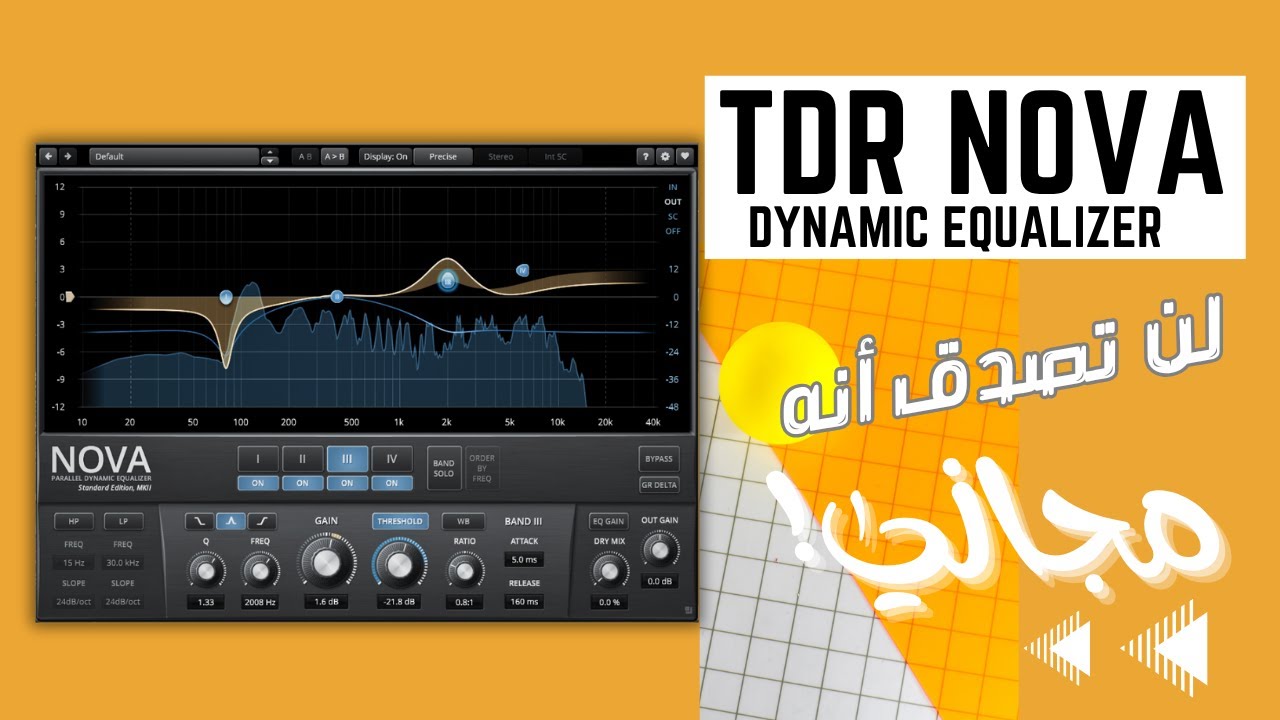 TDR NOVA: جولة في إحدى أفضل أدوات الإيكواليزر المجانية