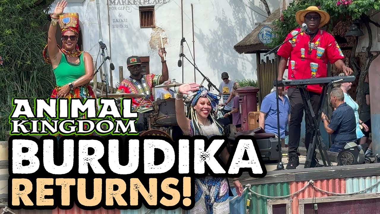 Burudika Returns to Disney’s Animal Kingdom - First Performance 9/29/24