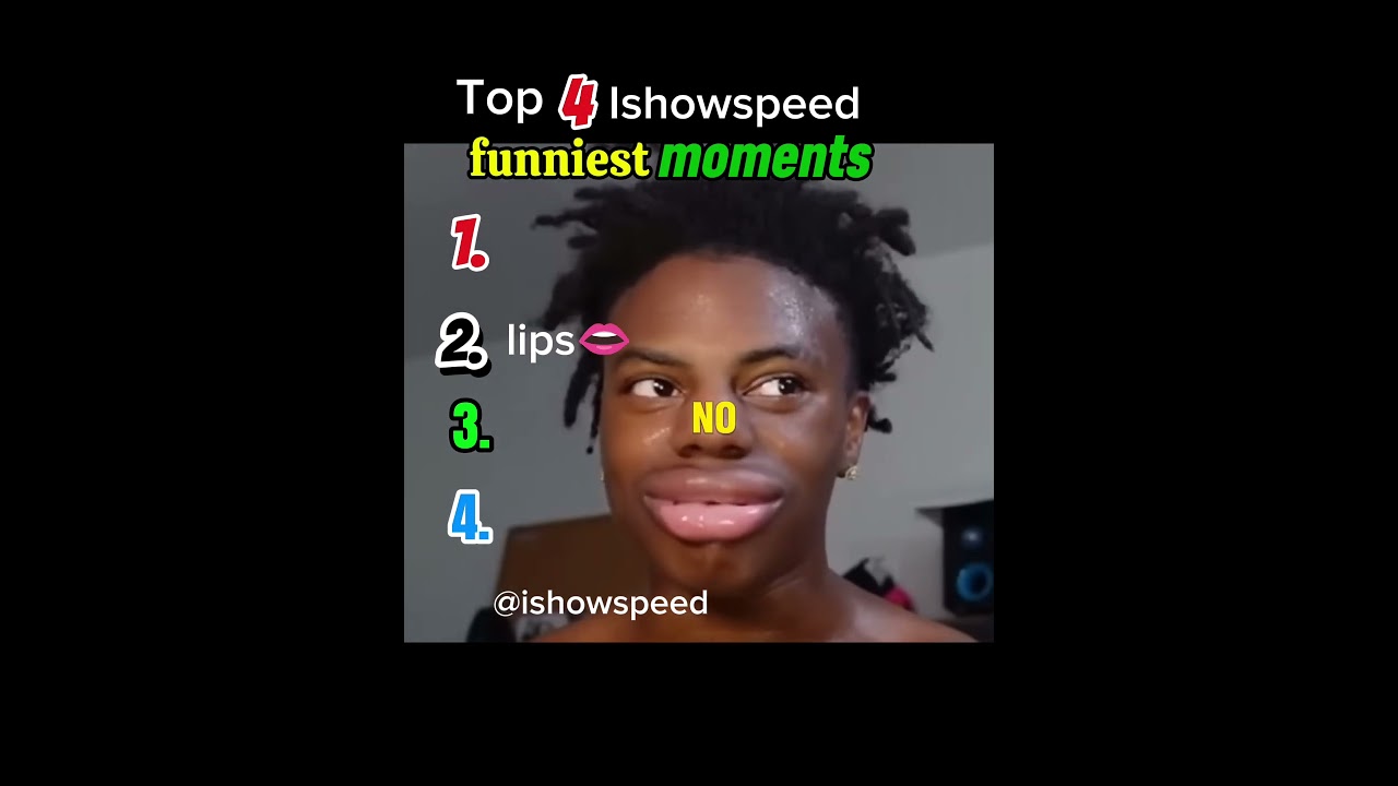 4 самых смешных момента на IShowSpeed ​​😂 | Рейтинг самых смешных клипов Speed